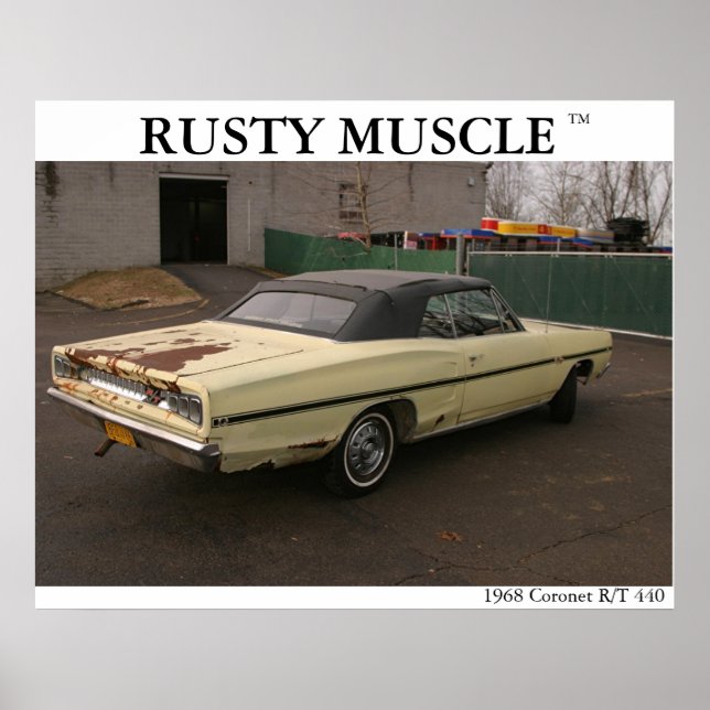 Póster 1968 Coronet R/T (Frente)