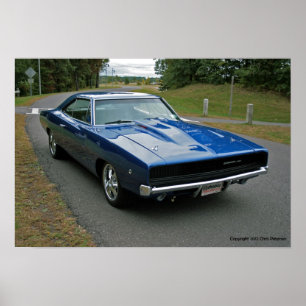 Póster 1968 magnum do carregador 440 do rodeio