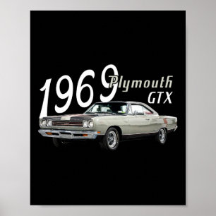 Poster 1969 69 Gtx 4º De Julho Americano