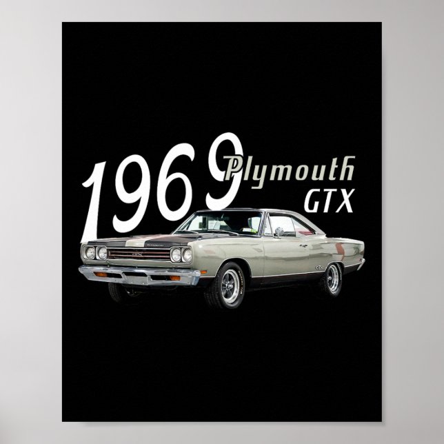 Poster 1969 69 Gtx 4º De Julho Americano (Frente)