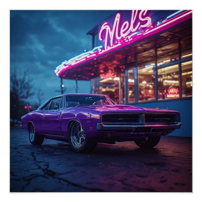 Póster 1969 Dodge Charger (Frente)
