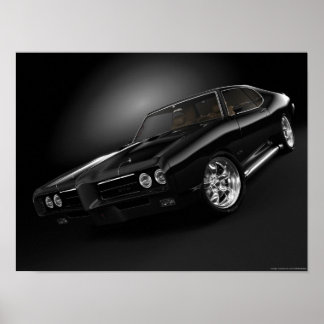 Póster 1969 pontiac gto"O juiz" - Personalizado