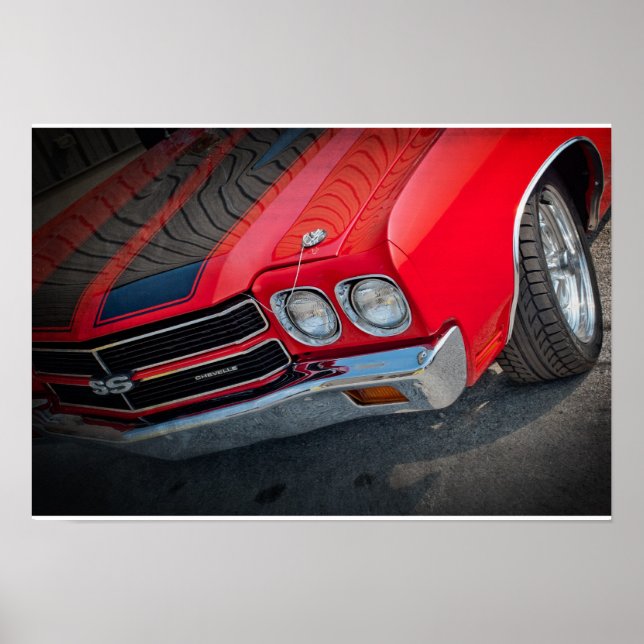 Póster 1970 Chevelle SS (Frente)