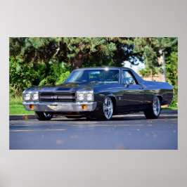 Poster 1970 El Camino SS 396