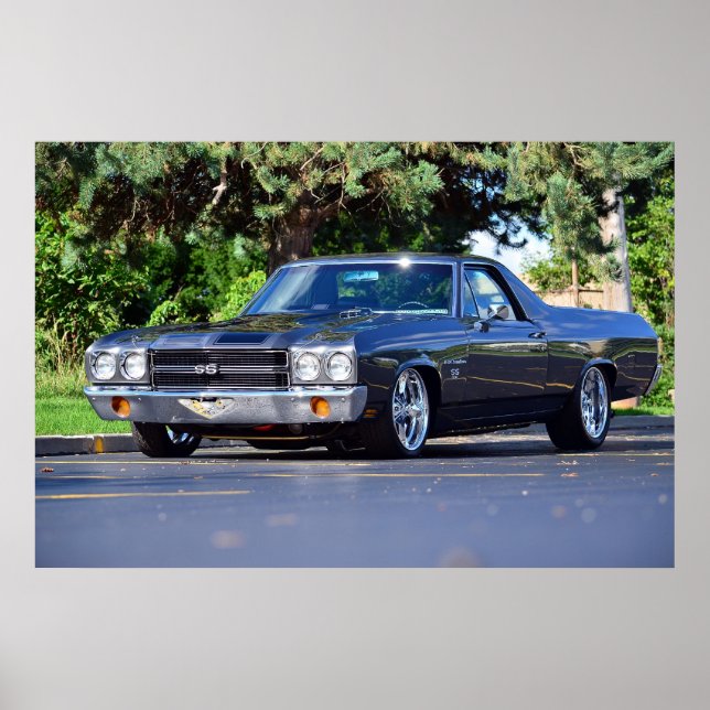 Poster 1970 El Camino SS 396 (Frente)