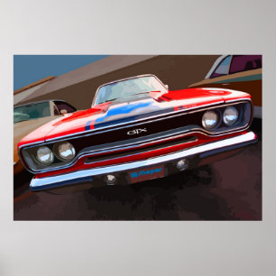 Poster 1970 Plymouth GTX