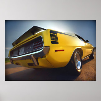 Póster 1970 Plymouth HEMI "Cuda Hemicuda