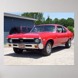 Poster 1972 da nova de Chevrolet