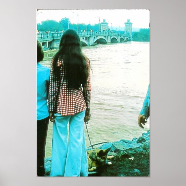 Póster 1972 Flood Wilkes-Barre Pa. Pôster (Frente)