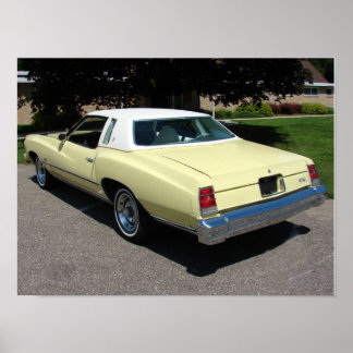 Póster 1977 Chevrolet/Chevy Monte Carlo