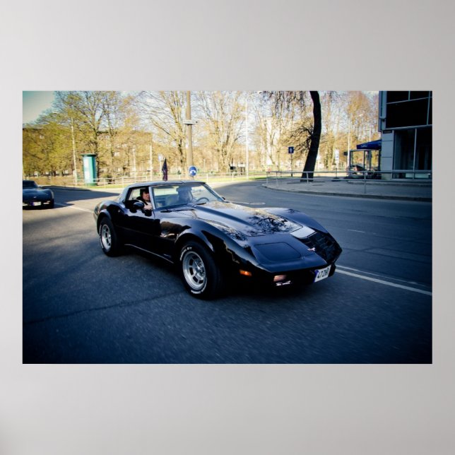 Póster 1979 Corvette Classic Sportscar (Frente)