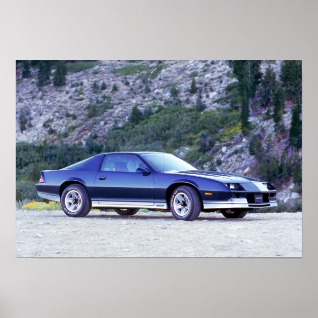 Póster 1984 Chevy Camaro Z28 (Frente)