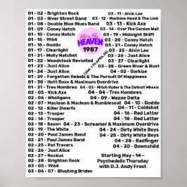 POSTER 1987 - ROCK'N'ROLL HEAVEN (PARTE 1)