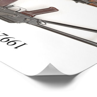 Poster 1992, espingarda de assalto Tula AKS-74U