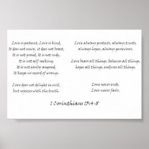 Poster 1 13:4 dos Corinthians - 8