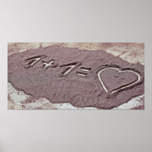 Poster 1 + 1 Igual ao Amor (Frente)
