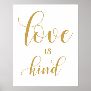 Poster 1 Corinthians 13 - sinais do corredor do casamento