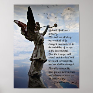 Póster 1 Corinthians 15; 51-53