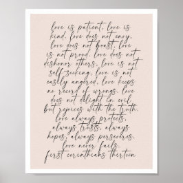 Poster 1 Corintianos 13