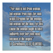 1 Coríntios 11:8-10 WEBU