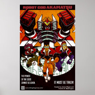 Poster 1 de Akamatsu do deus do robô