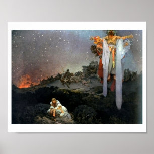 Poster #1 Eslavos em sua terra natal, Mucha