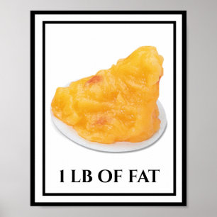 Poster 1 libra da dieta gorda da motivação elabora