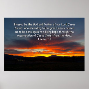Poster 1 Peter 1:3