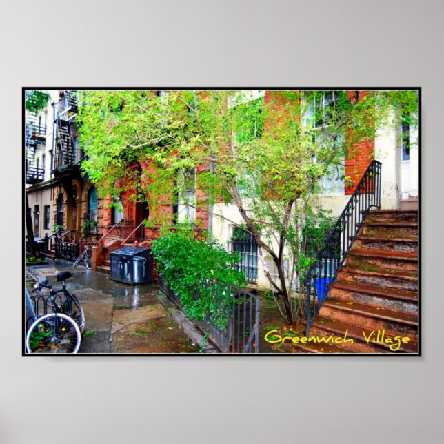 Poster 1 - Vila Greenwich, NYC (Frente)
