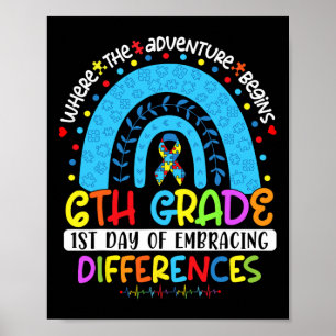 Poster 1rua Dia De Abraçar Diferenças De Autismo 6