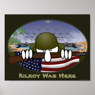 Póster 2ª Guerra Mundial - Kilroy-Poster 1