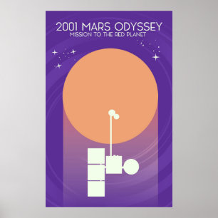 Poster 2001 Mars Odissey
