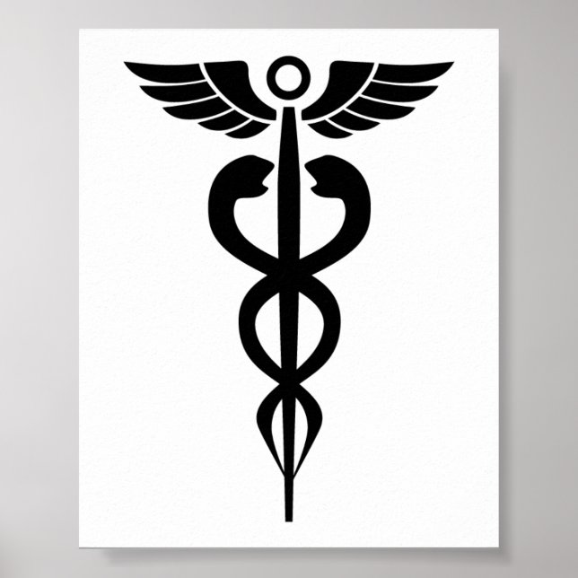 PÓSTER 2006 SAÚDE DO SÍMBOLO MÉDICO PRETO (Frente)