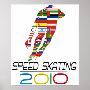 Póster 2010: Patinagem da velocidade