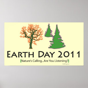 poster 2011 do Dia da Terra do oddFrogg