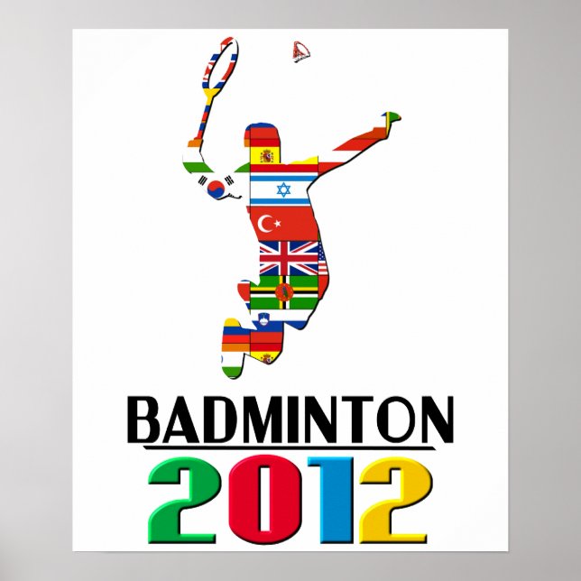 Póster 2012: Badminton (Frente)
