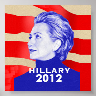 Poster 2012 de Hillary