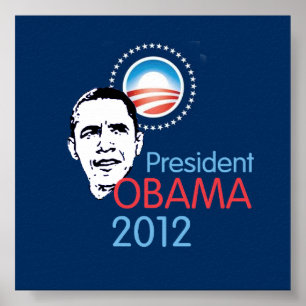 Poster 2012 de Obama