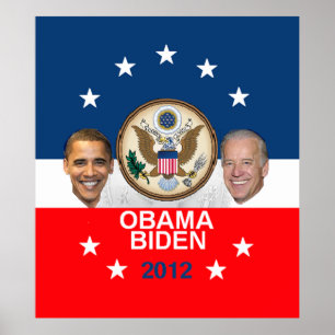 Poster 2012 de Obama Biden