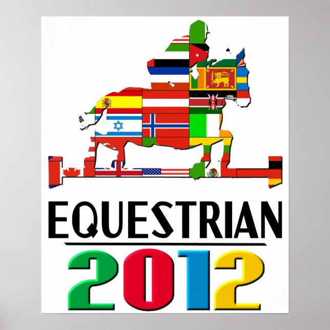 Póster 2012: Equestre (Frente)