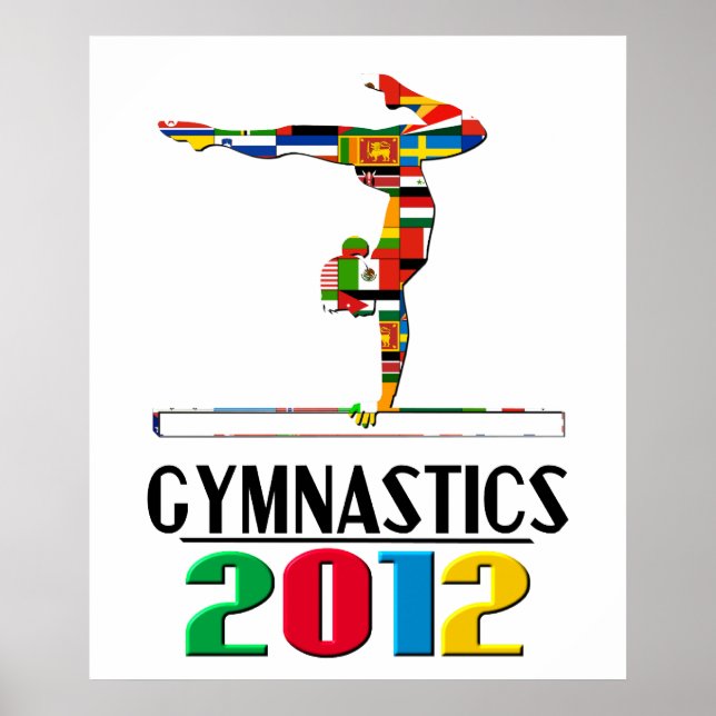 Póster 2012: ginástica (Frente)