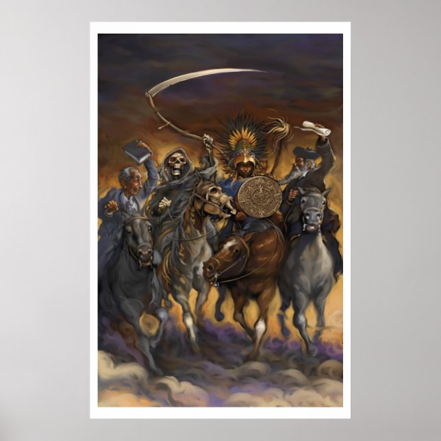 Póster 2012 Quatro Cavalos (Frente)