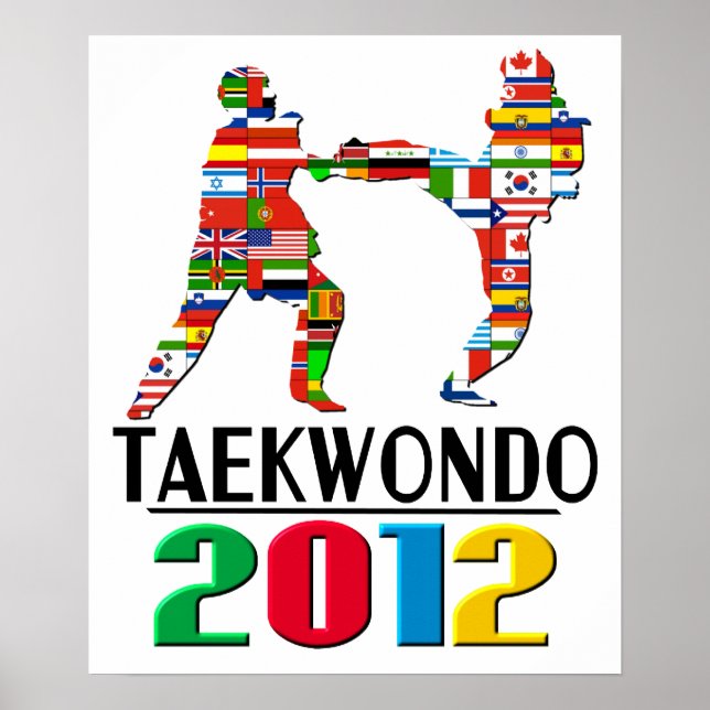 Póster 2012: Taekwondo (Frente)