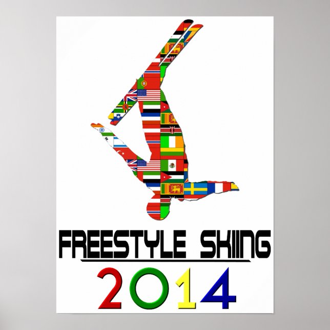 Póster 2014: Esqui estilo livre (Frente)