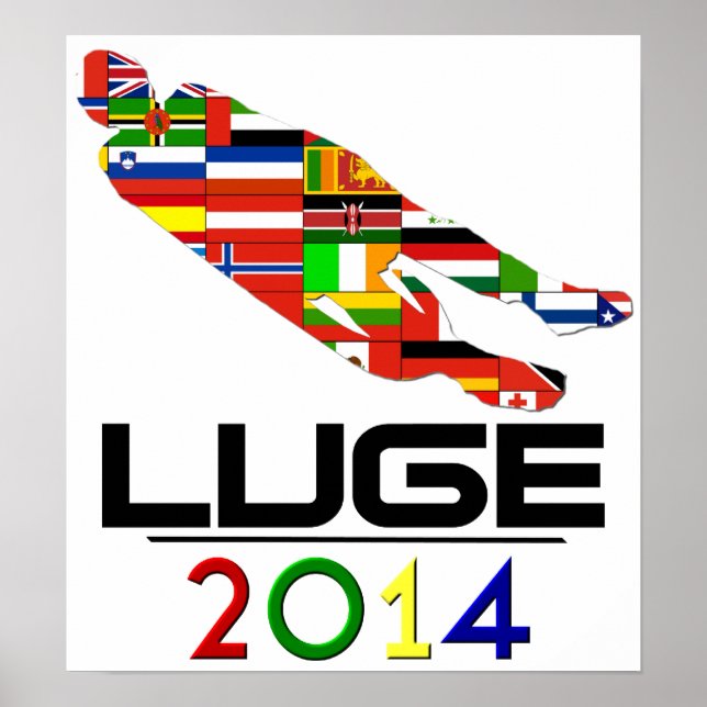 Póster 2014: Luge (Frente)