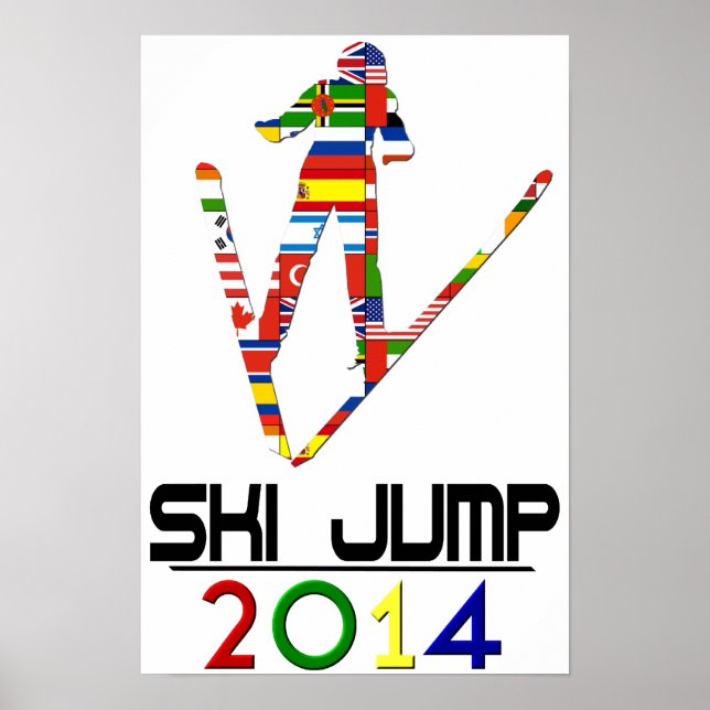 Poster 2014: Salto de Esqui (Frente)