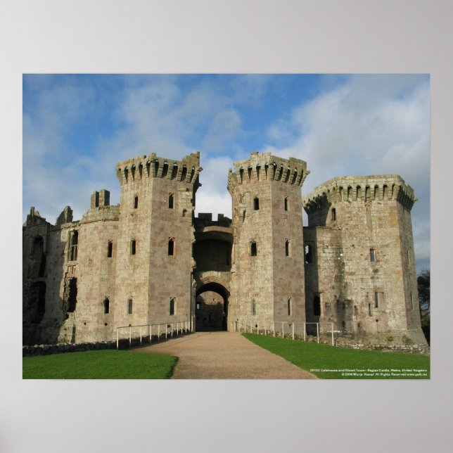 Póster 20152 Polícia do Castelo de Gatehouse e Closet Tow (Frente)
