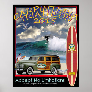 Poster 2015 do Triathlon de Carpinteria