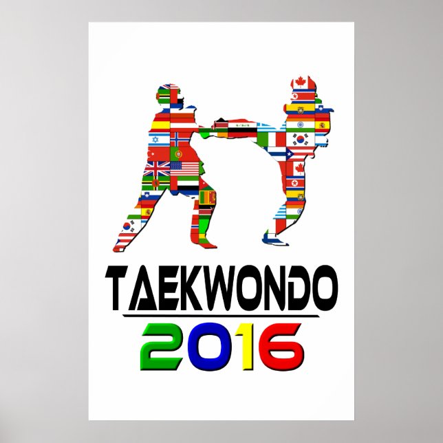Poster 2016:Taekwondo (Frente)