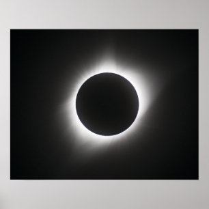 Póster 2017 eclipse solar - corona